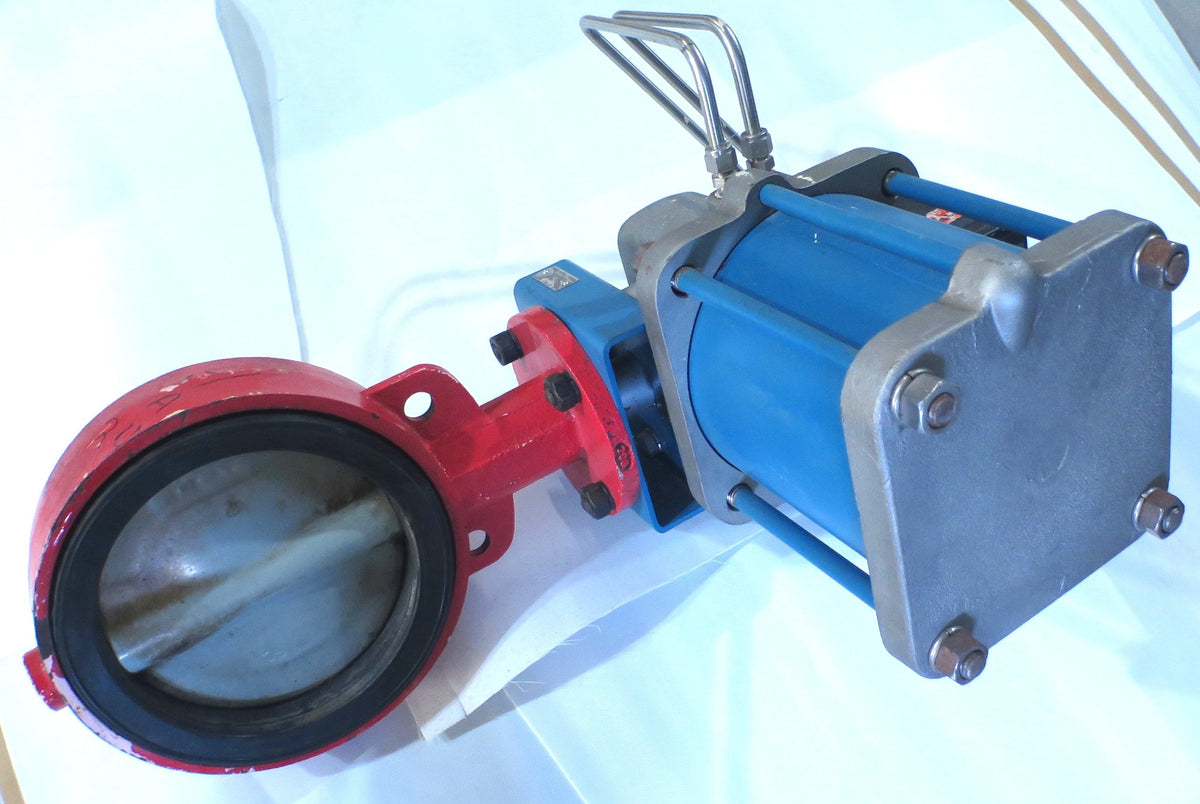 Jamesbury Actuator ST400B Bray Butterfly Valve  8" - Advance Operations