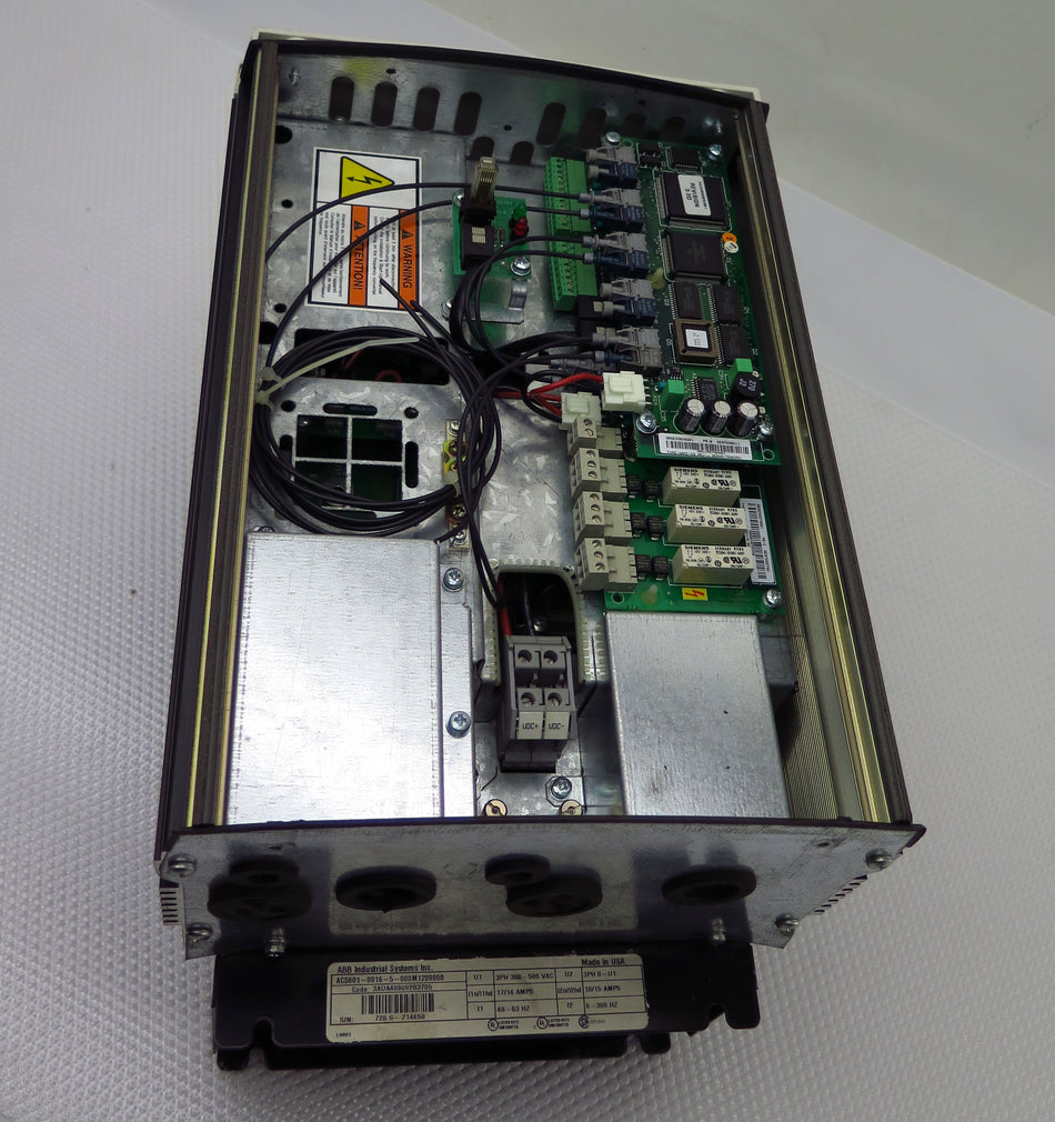 ABB VFD AC Drive 15HP 3ph ACS601-0016-5-000M1200000 380-500 Vac - Advance Operations