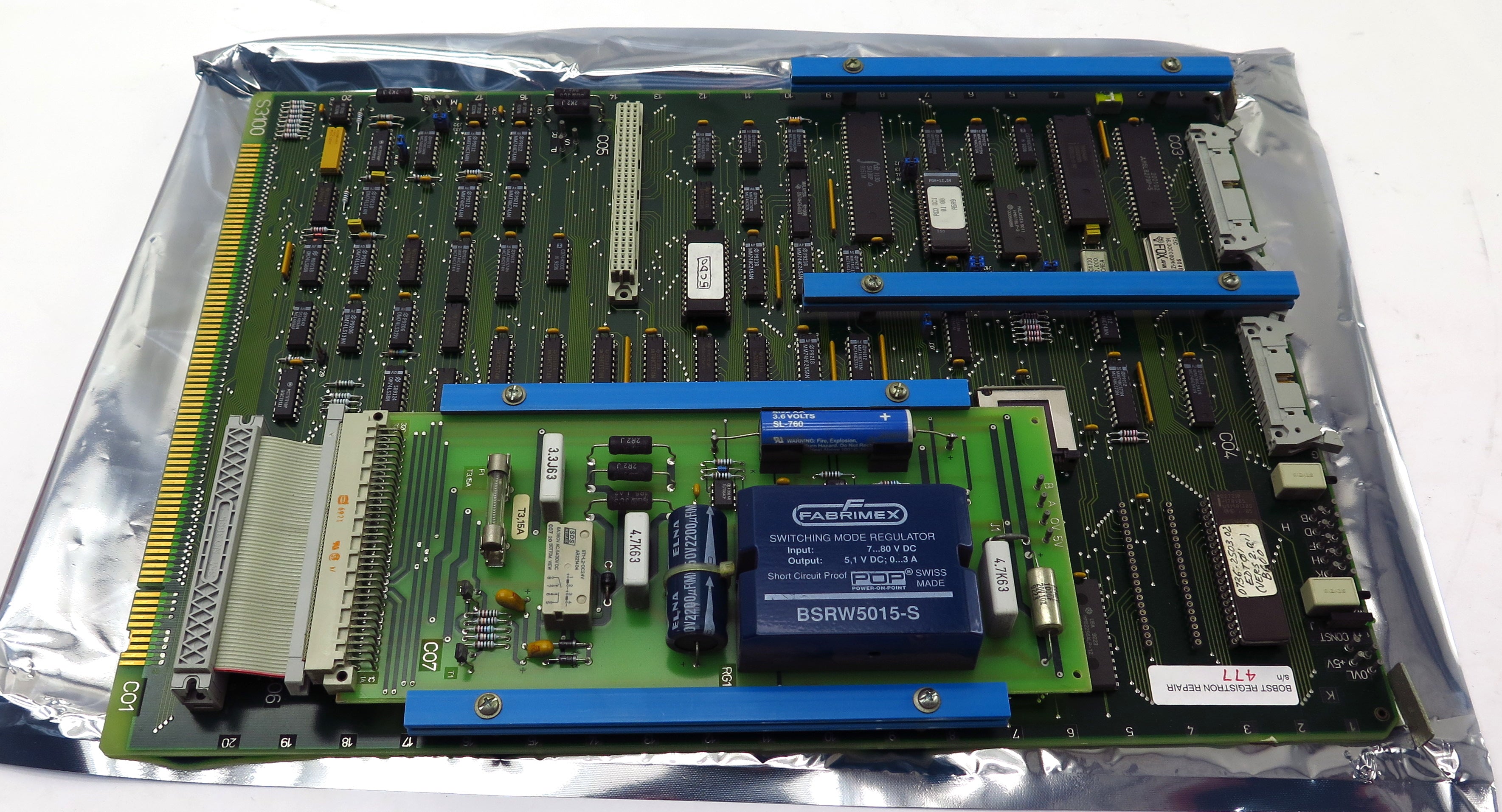 Bobst Control Board S3100 0704 1416 00 1 Year Warranty Free Shipping - Advance Operations