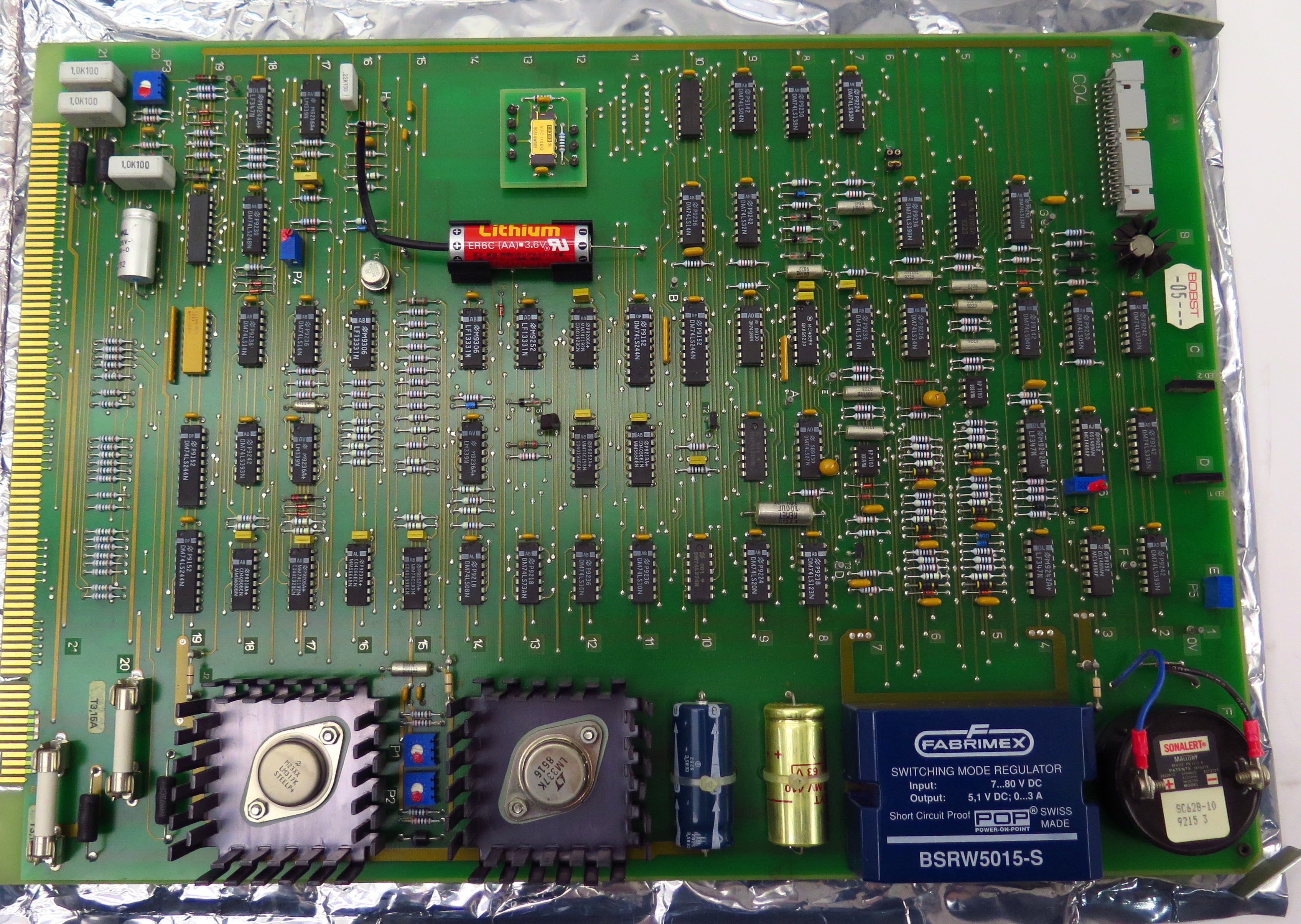 Bobst Control Board 704 1123 05 1 Year Warranty Free Shipping - Advance Operations