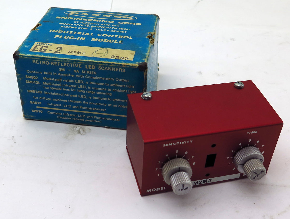 Banner Photoelectric Amplifier Logic Module EG-2 M2M2 Free Shipping - Advance Operations