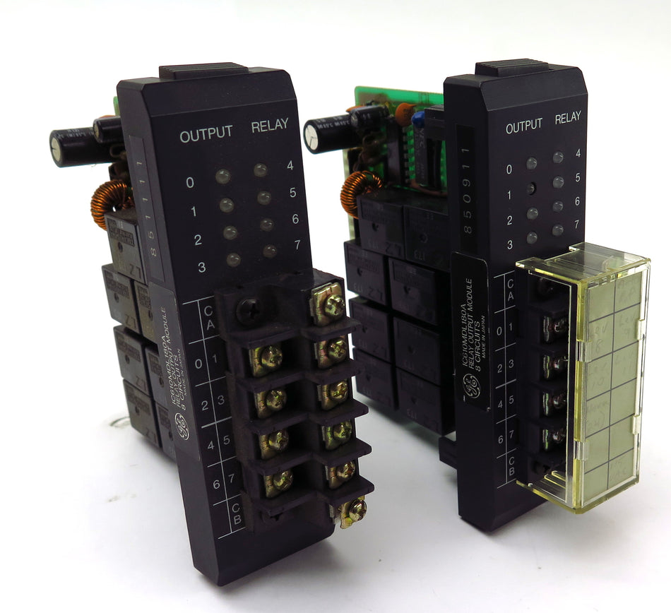 General Electric Relay Output Module 8 Circuits IC610MDL180A ( 2 ) Free Shipping - Advance Operations