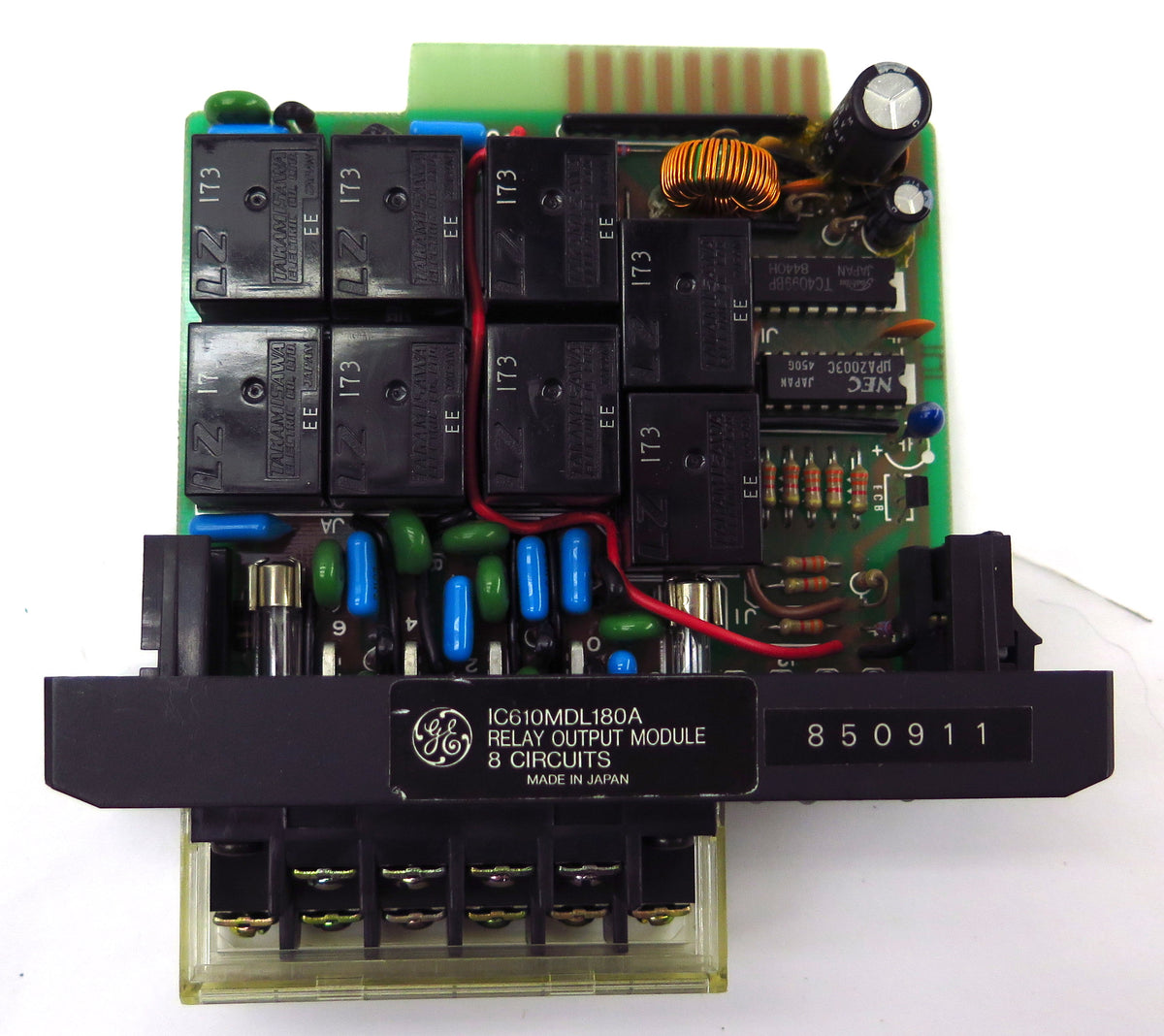 General Electric Relay Output Module 8 Circuits IC610MDL180A ( 2 ) Free Shipping - Advance Operations