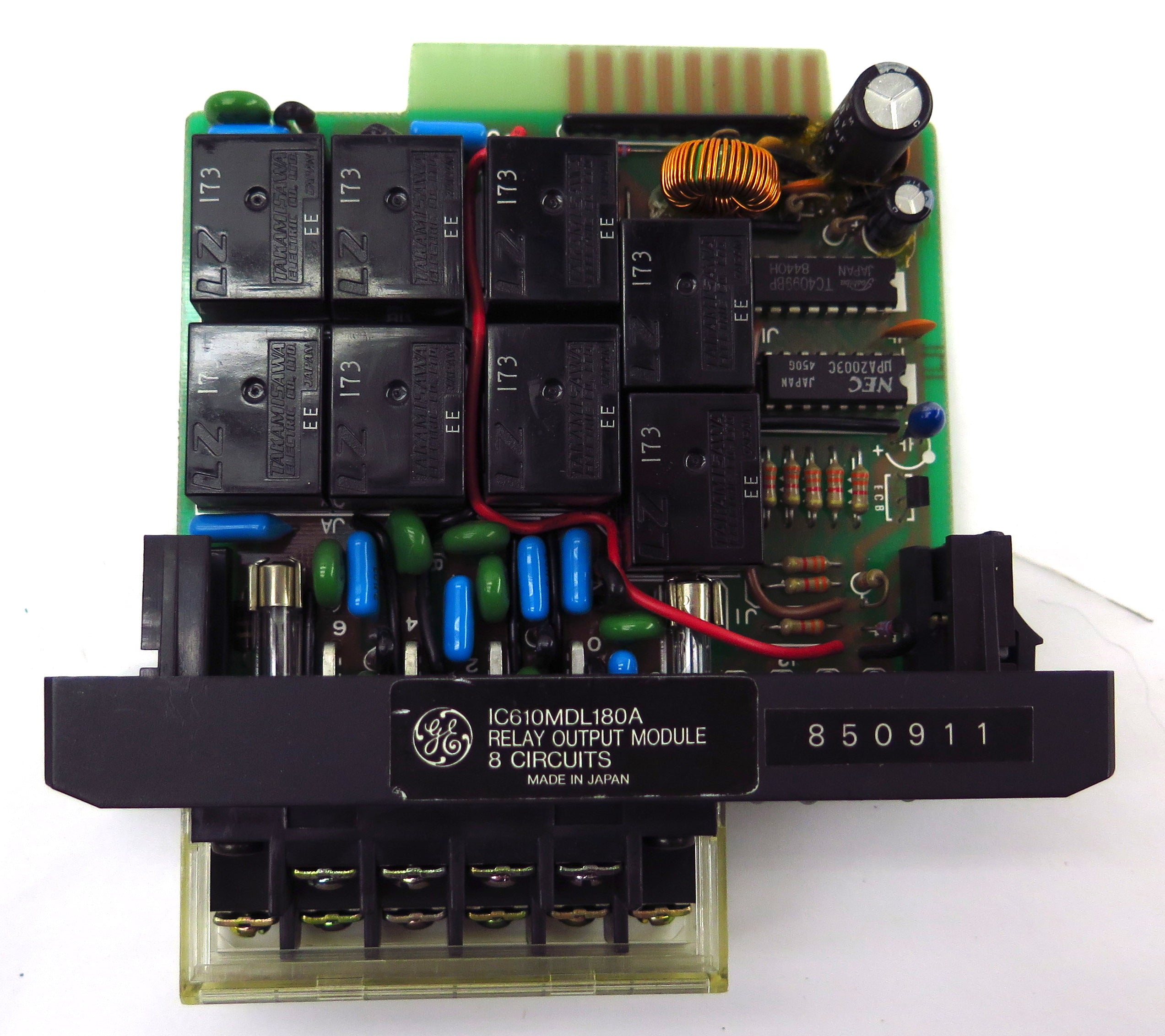 General Electric Relay Output Module 8 Circuits IC610MDL180A ( 2 ) Free Shipping - Advance Operations