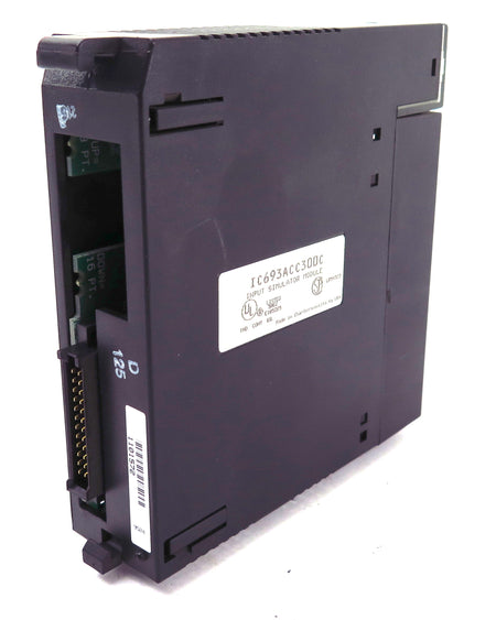 GE Fanuc Input Simulator Module IC693ACC300C - Advance Operations