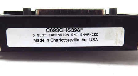 GE Fanuc 5 Slot Expansion EMI Enhanced Base IC693CHS398F - Advance Operations