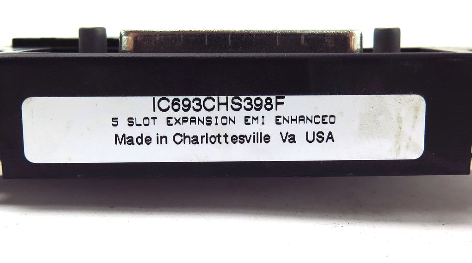 GE Fanuc 5 Slot Expansion EMI Enhanced Base IC693CHS398F - Advance Operations