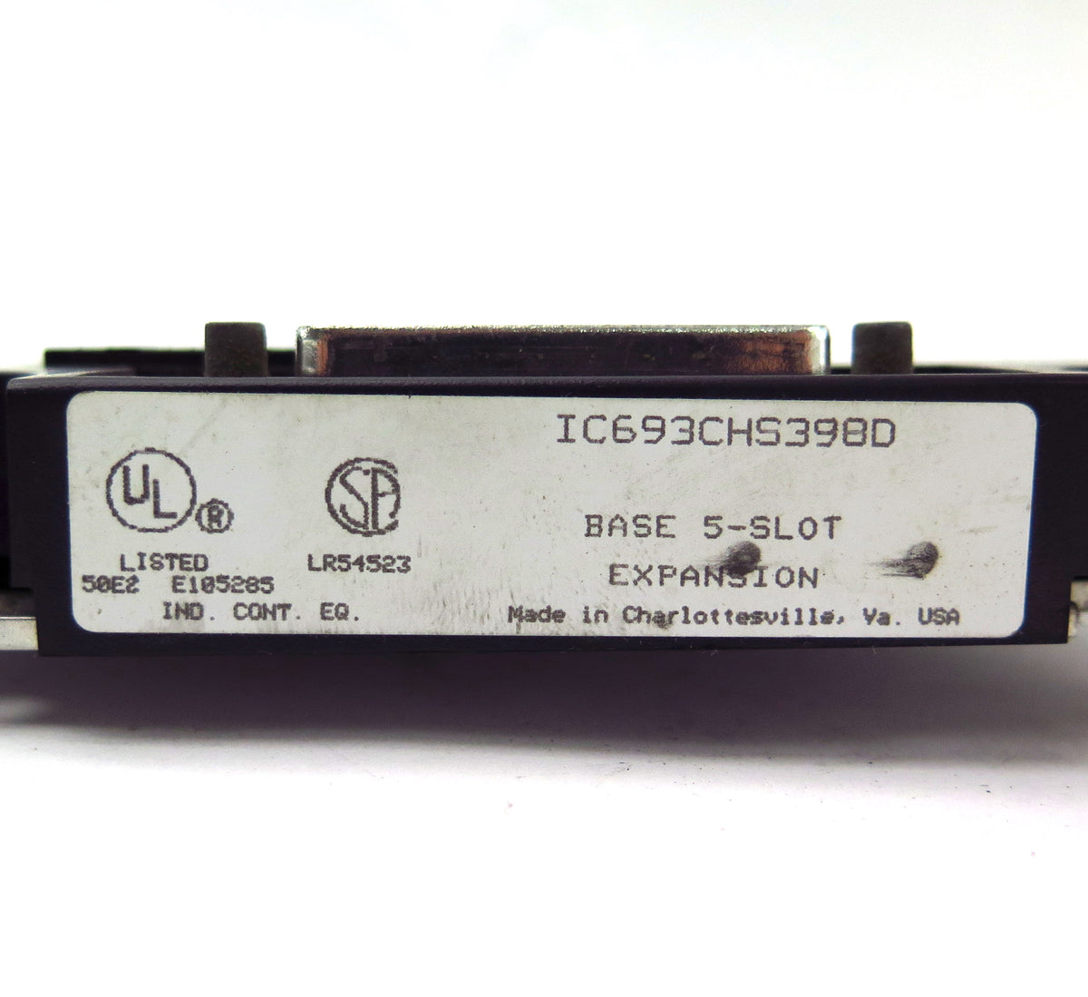 GE Fanuc 5 Slot Expansion Base IC693CHS398D - Advance Operations