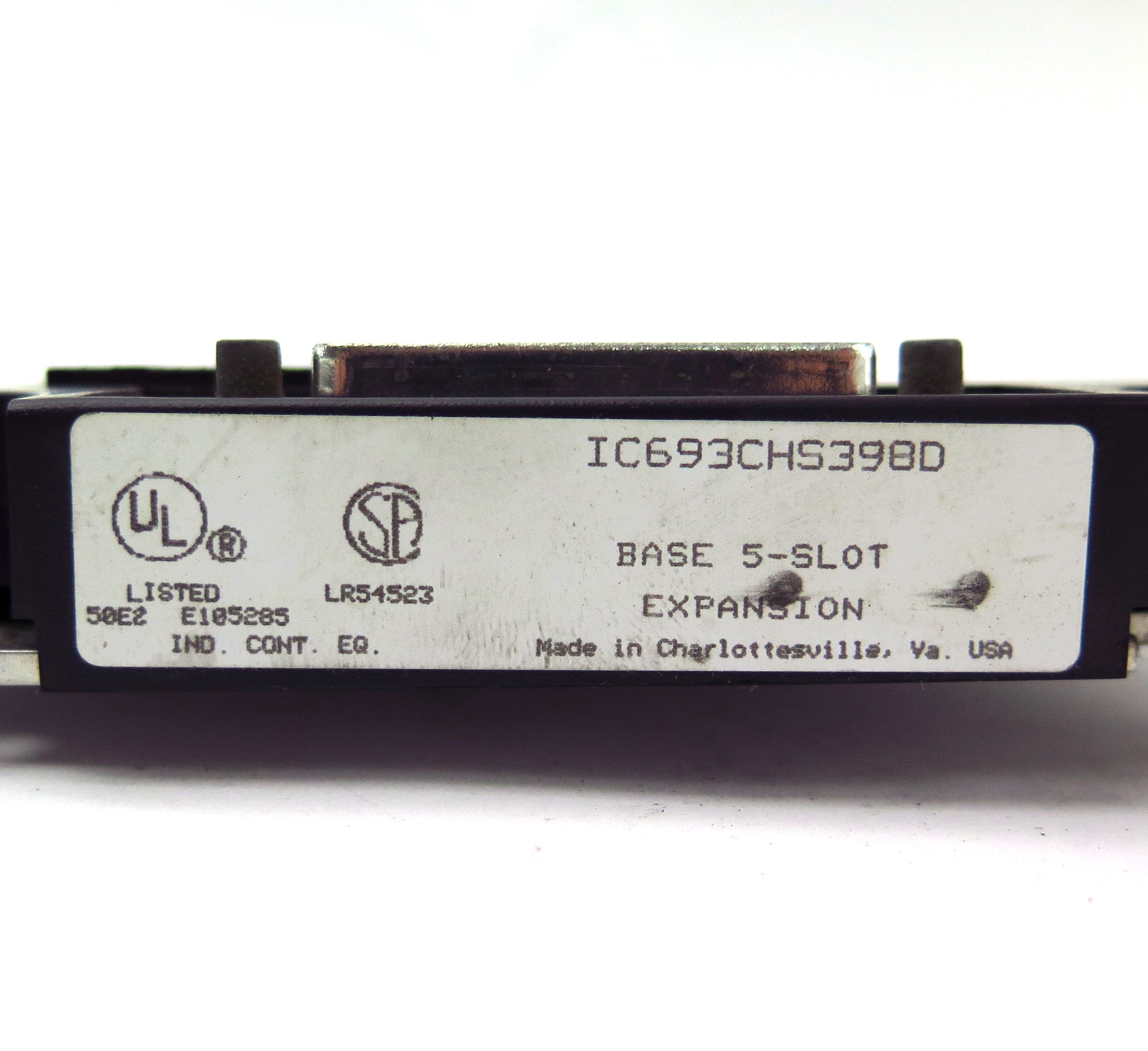 GE Fanuc 5 Slot Expansion Base IC693CHS398D - Advance Operations