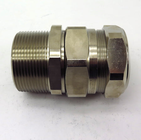 CMP Appelton Cable Gland 63 C2KX 2-1/2" NPT Brass Nickel Plated - Advance Operations