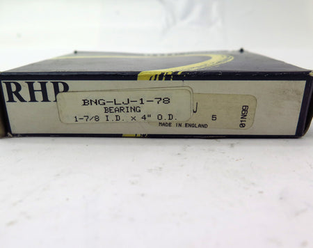 RHP Single Row Ball Bearing LJ1-7/8" Bore - Advance Operations