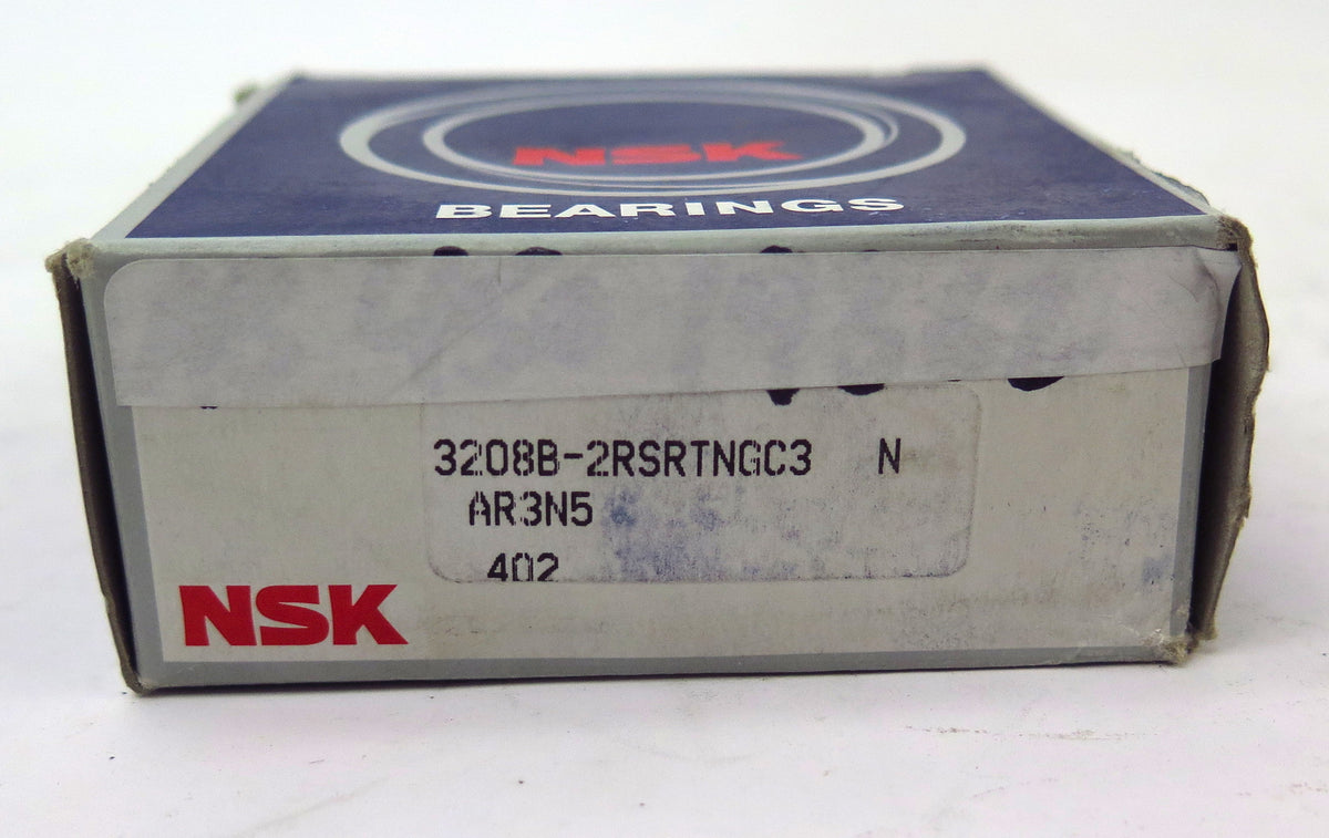 NSK Double Row Ball Bearing 3208B-2RSRTNGC3 40mm Bore - Advance Operations