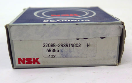 NSK Double Row Ball Bearing 3208B-2RSRTNGC3 40mm Bore - Advance Operations