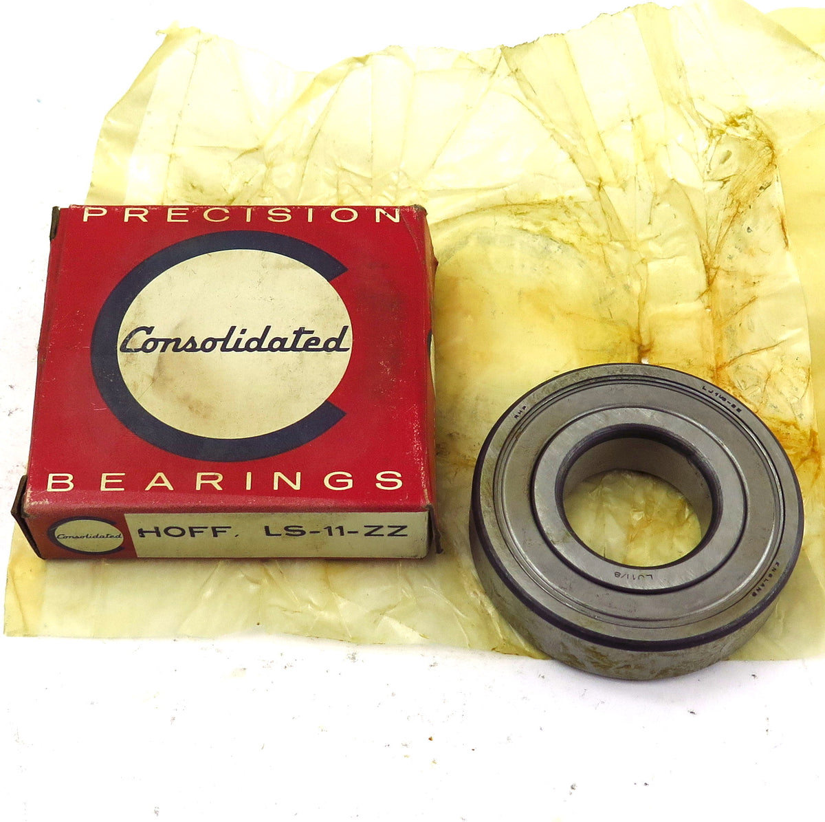 Consolidated Deep Groove Ball Bearing Two Shields Hoff LS-11-ZZ 1-1/4" Bore - Advance Operations