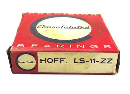 Consolidated Deep Groove Ball Bearing Two Shields Hoff LS-11-ZZ 1-1/4" Bore - Advance Operations