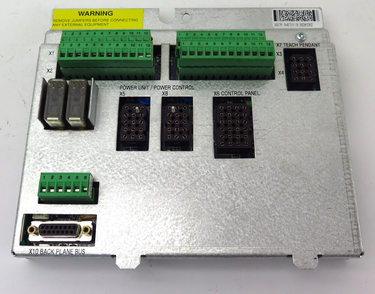 ABB 3HAB7215-1 / 08 Panel Board Set DSQC 331 - Advance Operations
