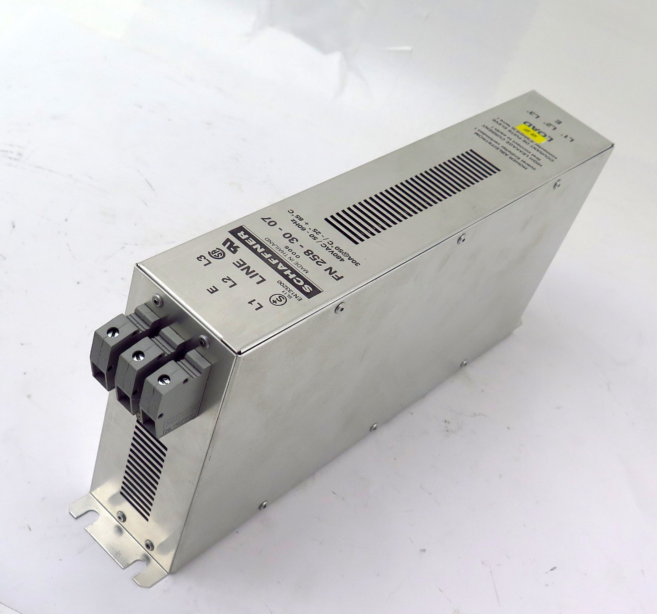 Schaffner Inverter Line Filter FN 258-30-07 FN2583007 480 VAC 30A - Advance Operations