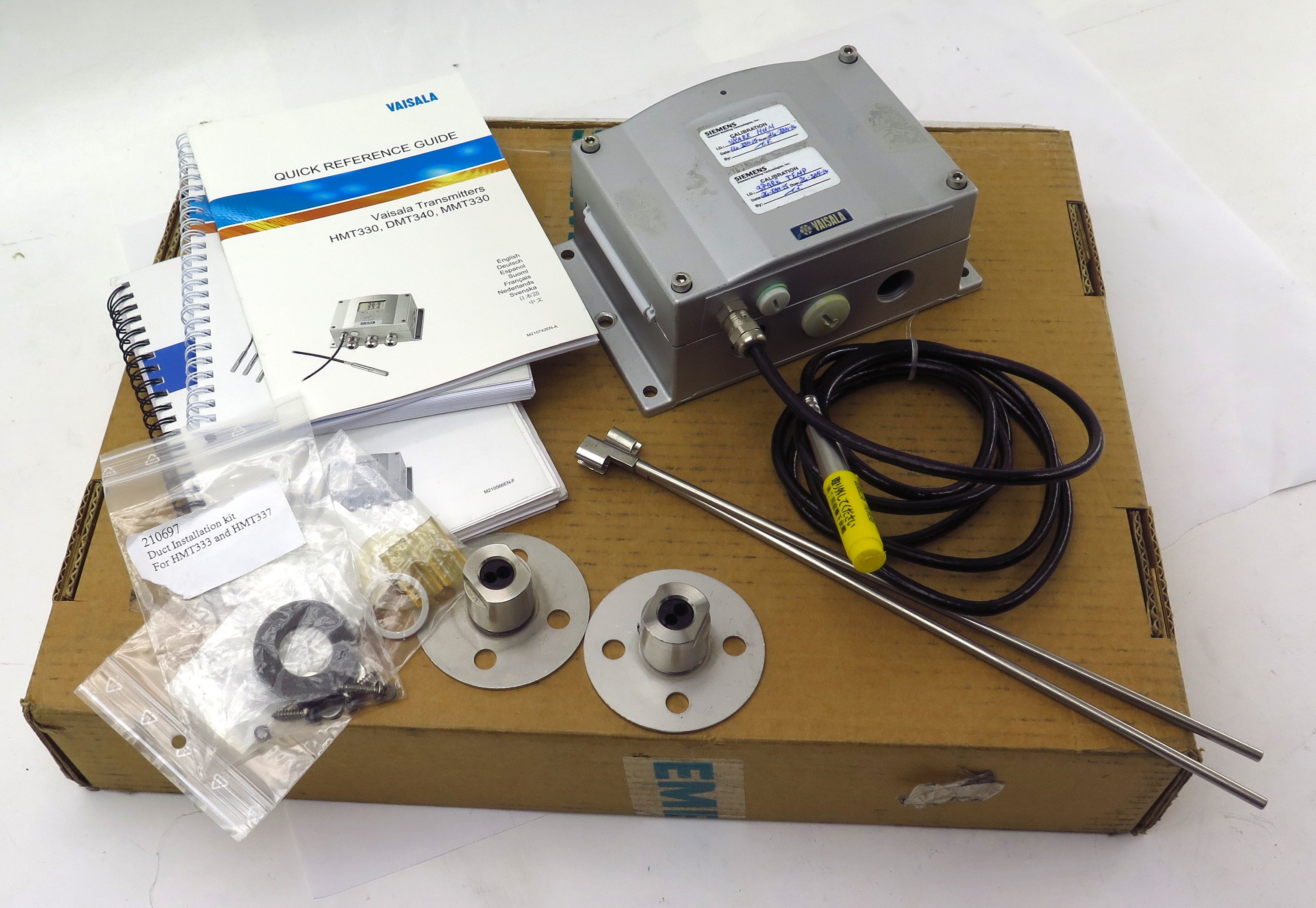 Vaisala Humicap Humidity Temperature Transmitter HTM333 4-20ma ...