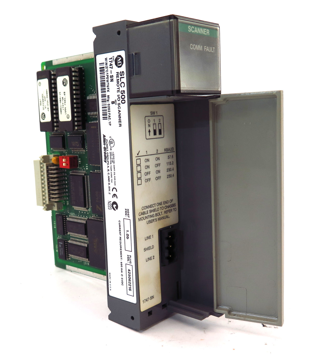 Allen-Bradley SLC 500 Remote I/O Scanner 1747-SN Series B - Advance Operations