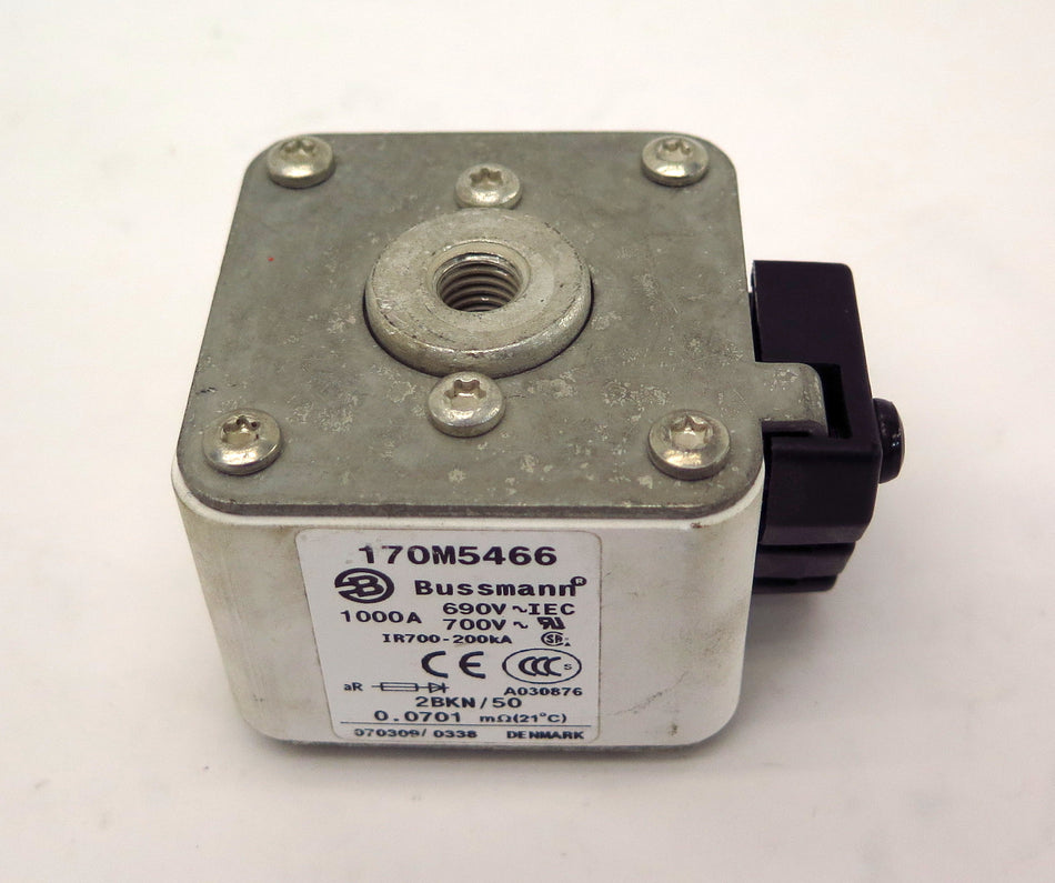 Bussmann Fuse 170M5466 2BKN/50 690/700V 1000A - Advance Operations