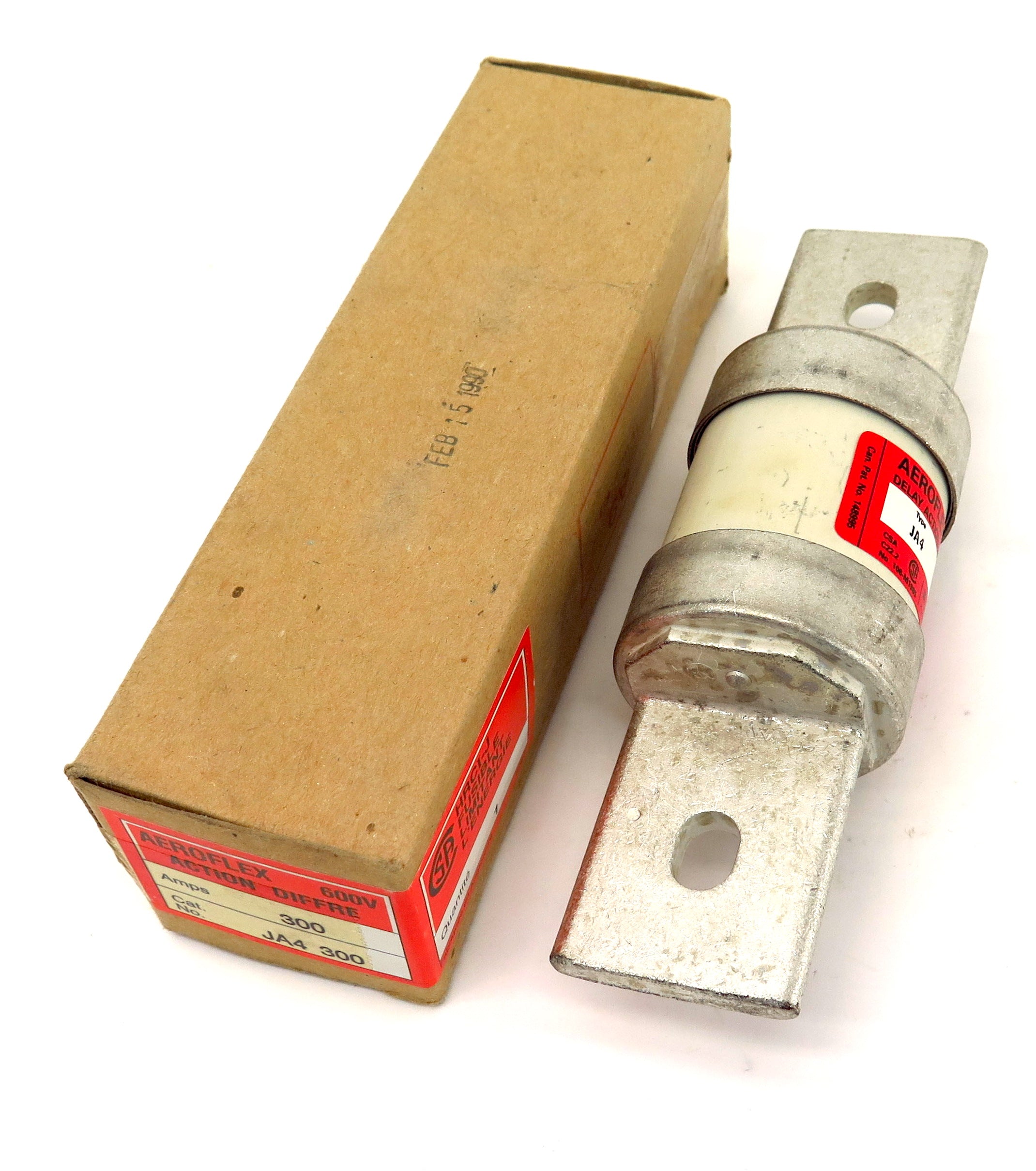 Aeroflex Delay Action Fuse HRCI-J JA4 300A 600V - Advance Operations