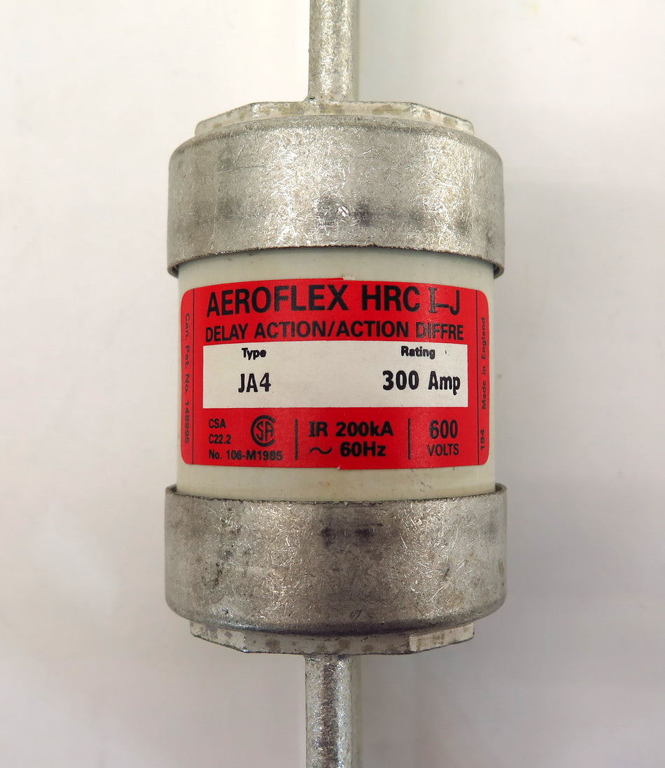 Aeroflex Delay Action Fuse HRCI-J JA4 300A 600V - Advance Operations