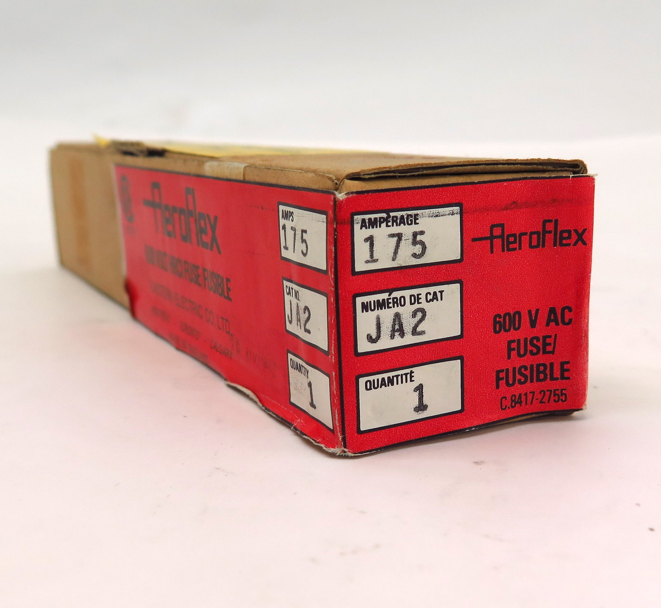 Aeroflex Current limiting Fuse HRC JA2 175A 600V - Advance Operations