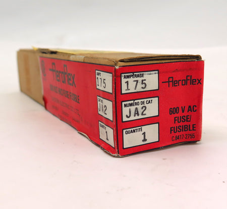 Aeroflex Current limiting Fuse HRC JA2 175A 600V - Advance Operations