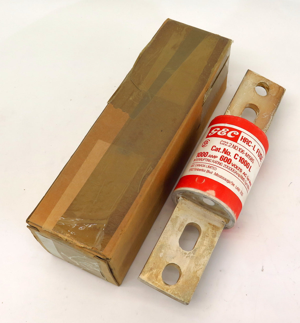 GEC Current Limiting Fuse C1000L 600V 1000A - Advance Operations