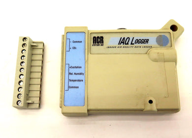 ACR Systems IAQ Logger Indoor Air Quality Data Logger - Advance Operations