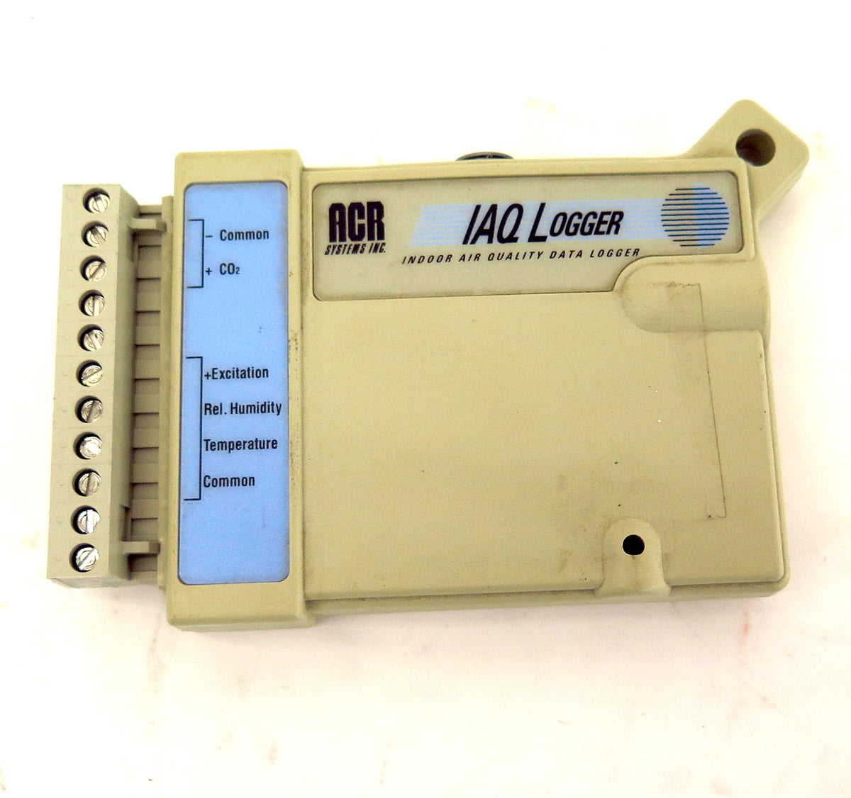 ACR Systems IAQ Logger Indoor Air Quality Data Logger - Advance Operations