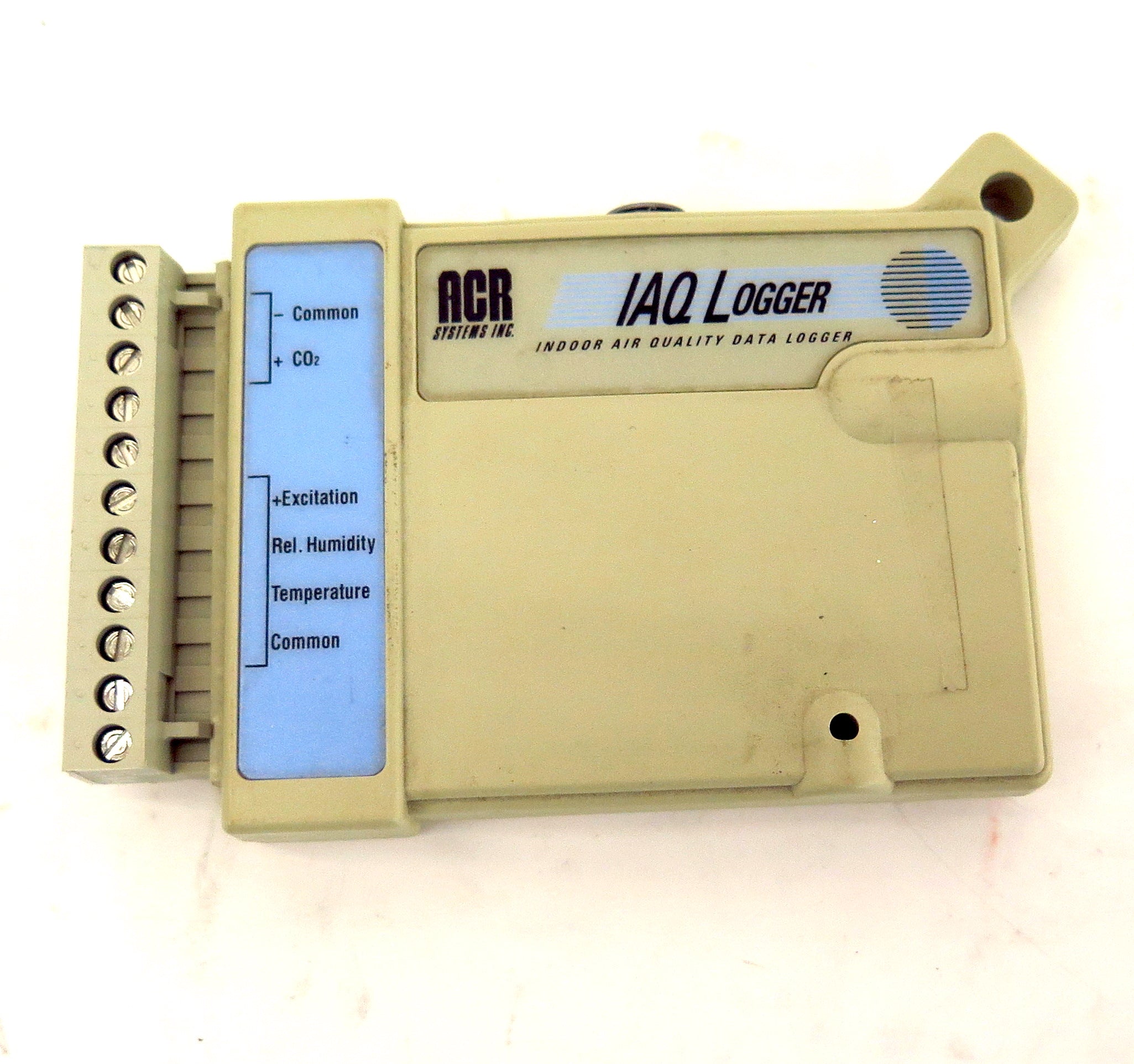ACR Systems IAQ Logger Indoor Air Quality Data Logger - Advance Operations