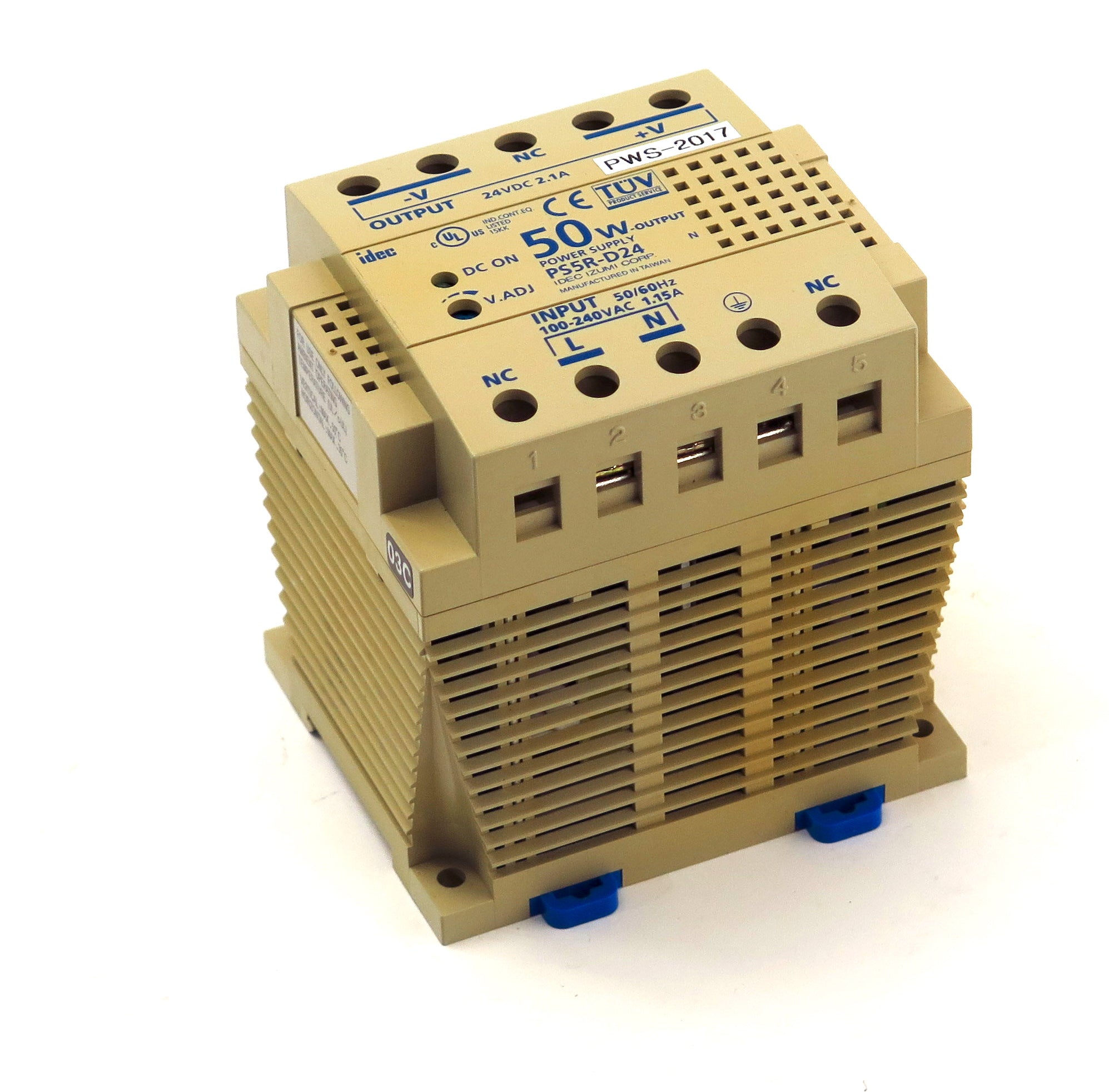 IDEC IZUMI Power Supply PS5R-D24 100-240VAC - Advance Operations