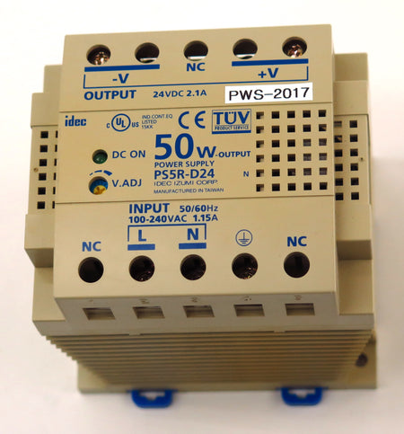 IDEC IZUMI Power Supply PS5R-D24 100-240VAC - Advance Operations