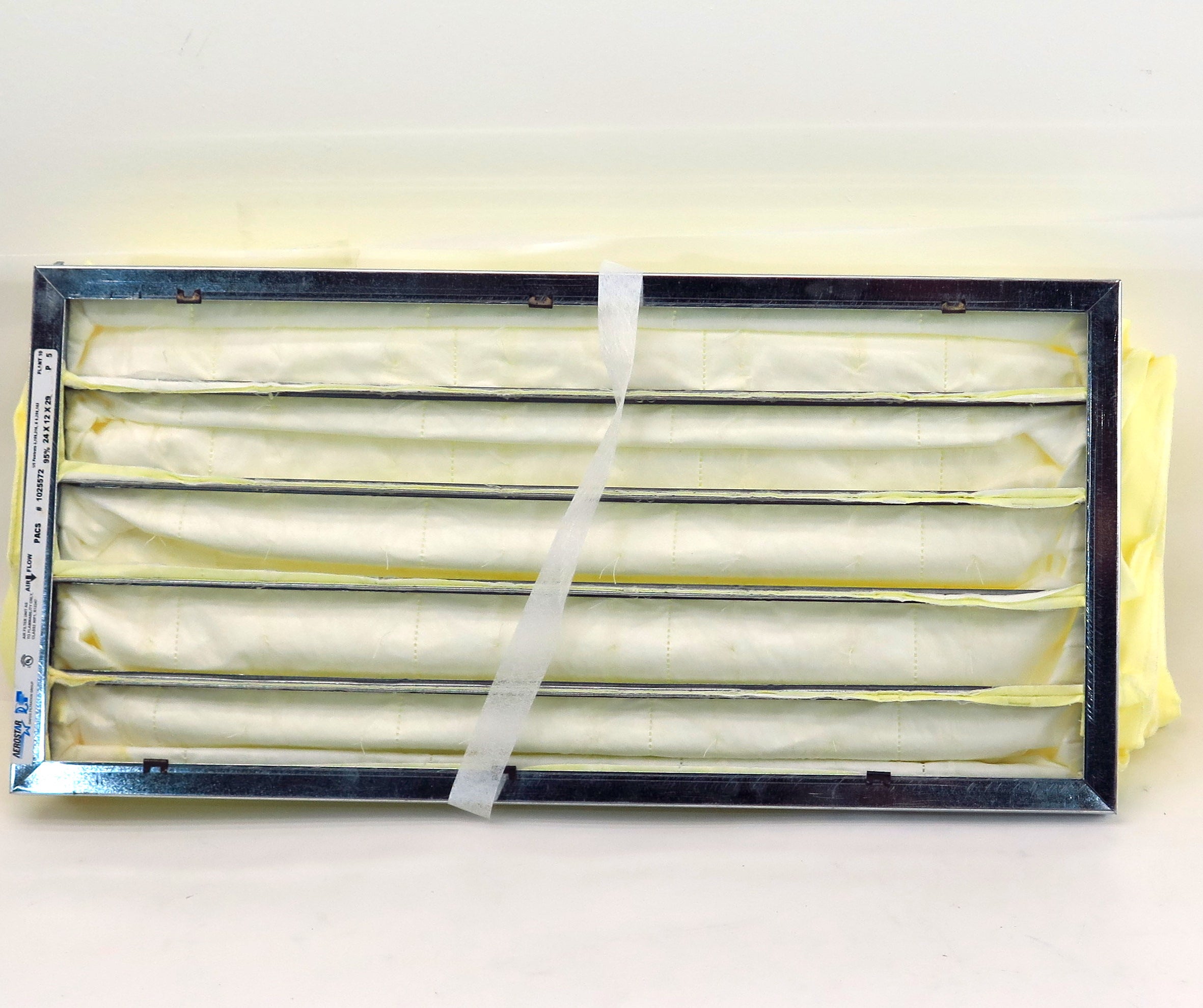 Aerostar Synthetic 1025572 5 Pocket Air Filter MERV 11 24x12x29 2x Pack - Advance Operations