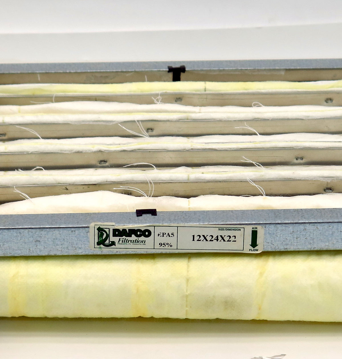 Dafco Synthetic 5 Pocket Air Filter MERV 11 12x24x22 2x Pak - Advance Operations
