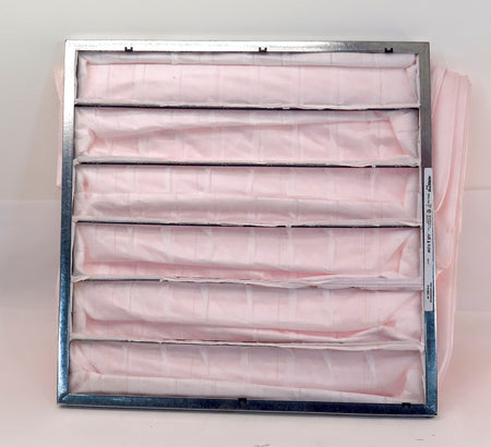 Aerostar Synthetic 92117 6 Pocket Air Filter MERV 8 24x24x36 - Advance Operations