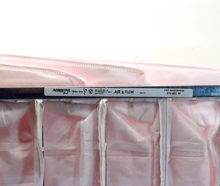 Aerostar Synthetic 92117 6 Pocket Air Filter MERV 8 24x24x36 - Advance Operations