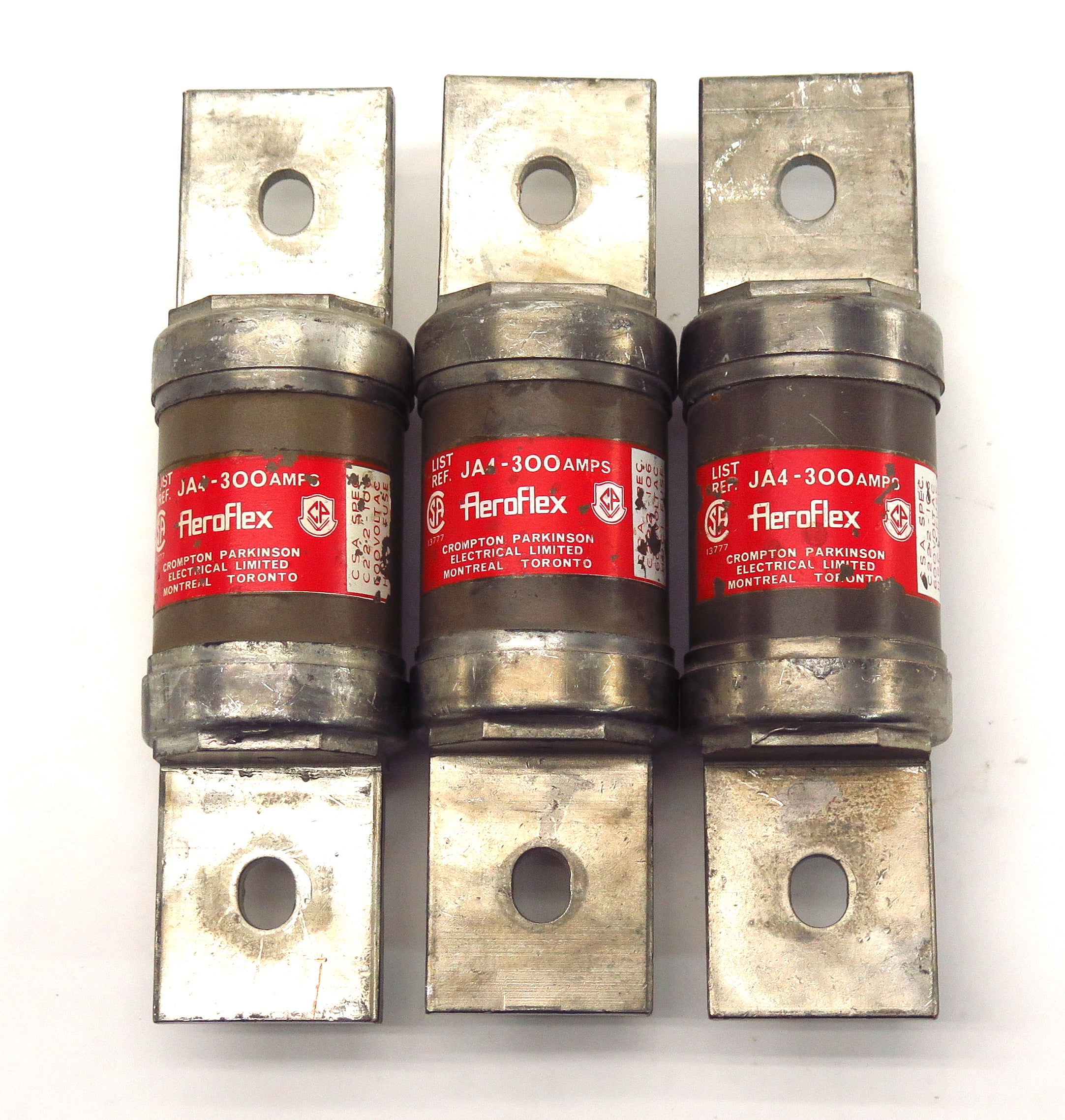 Aeroflex Fuse JA4-300 300A 600V (3) - Advance Operations