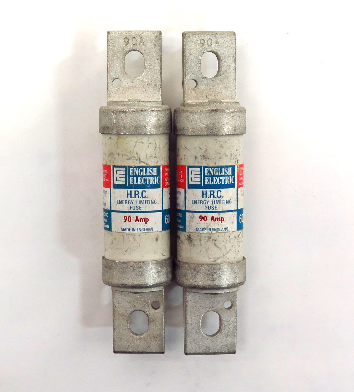 English Electric Energy Limiting Fuse C90J 90A 600VAC (2) - Advance Operations