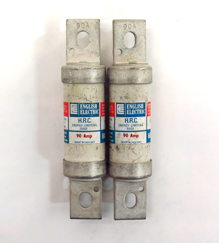 English Electric Energy Limiting Fuse C90J 90A 600VAC (2) - Advance Operations