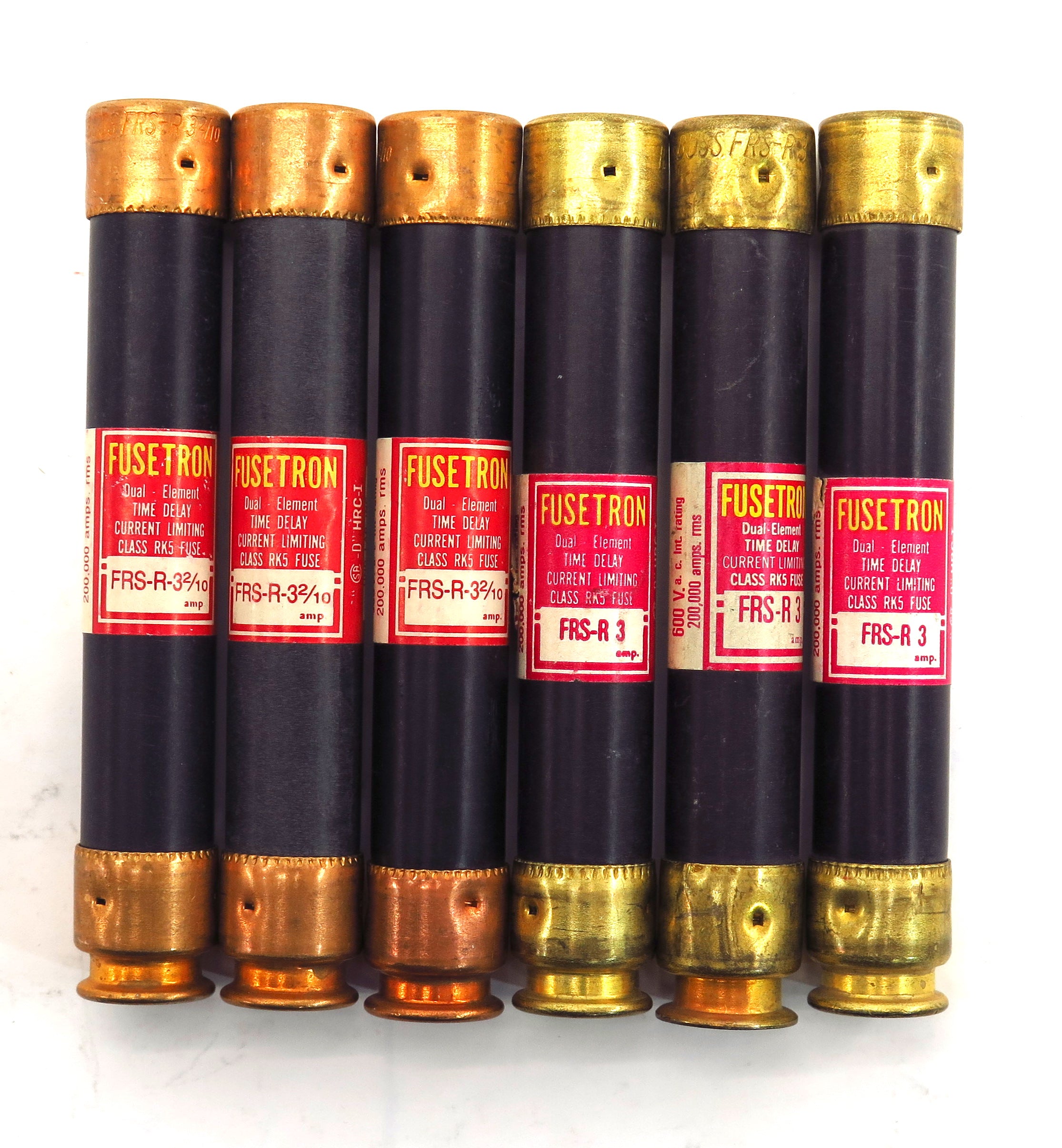 Bussman Dual Element Time Delay Fuse FRS-R-3 (3) & FRS-R-3 2/10 (3) - Advance Operations