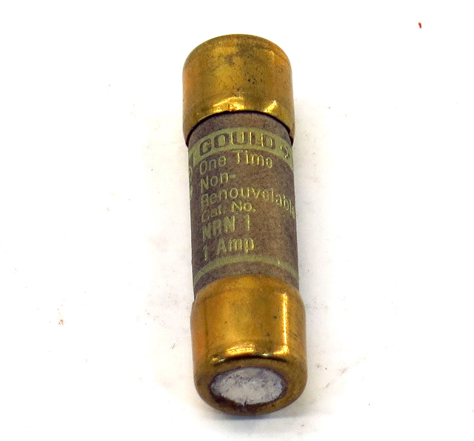 Gould One Time Fuse Cat NRN 1 1A 250VAC (9) - Advance Operations