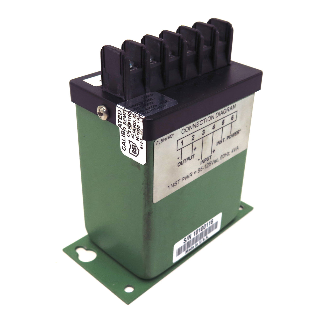 Ohio Semitronics DC Voltage Isolator Transducer VTU-009E - Advance Operations