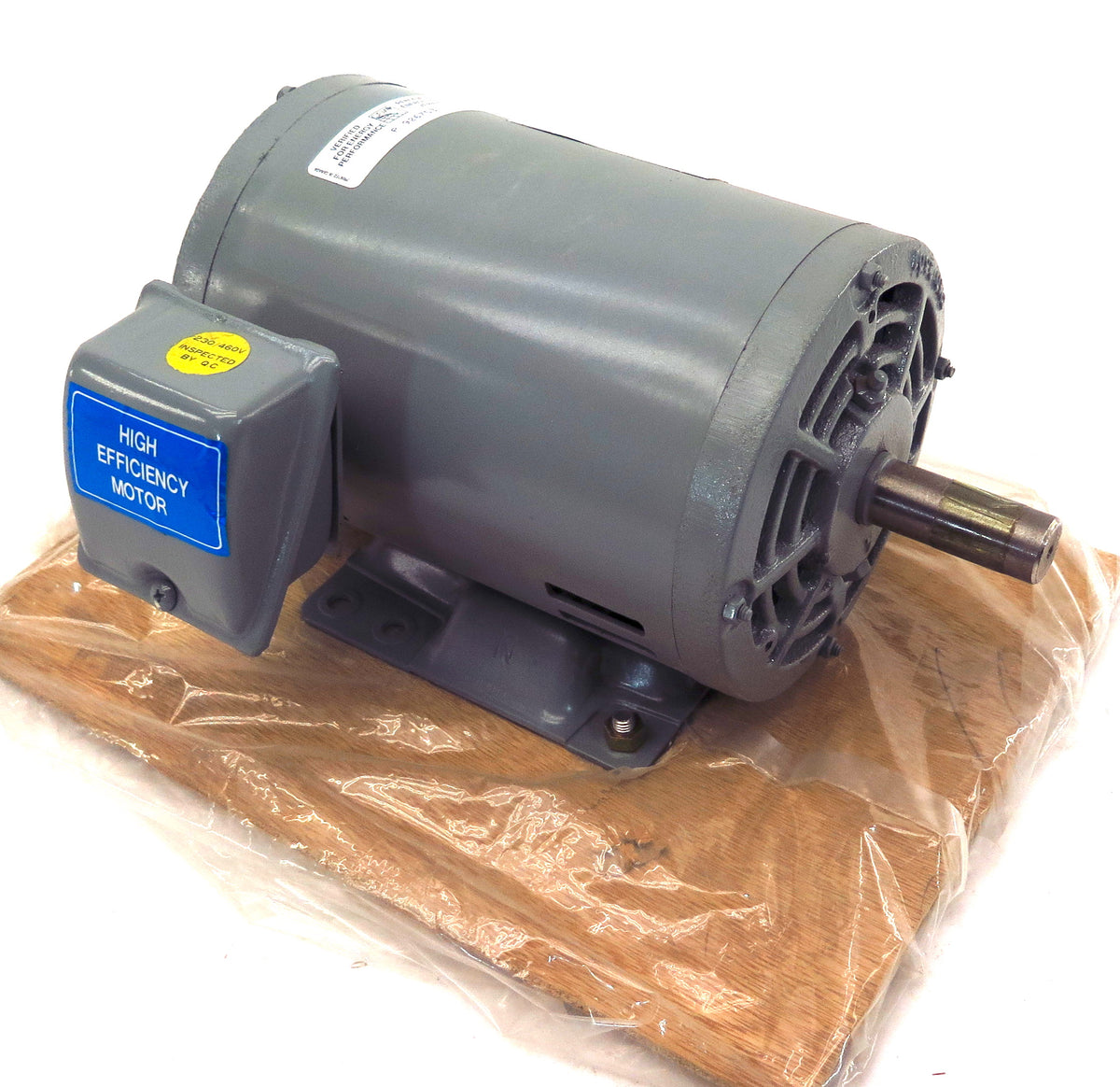 Gec Alsthom High Efficiency Electric Motor HLH11 2 HP 230/460V 3PH 3475 RPM - Advance Operations