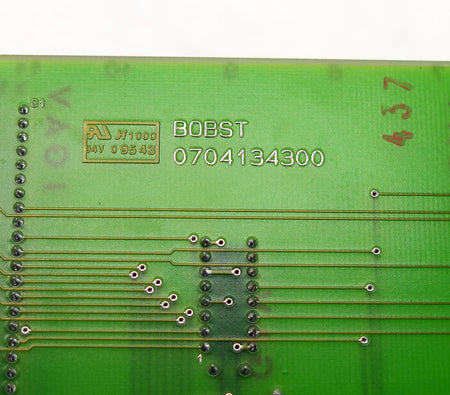 Bobst PC Board 0704134300 - Advance Operations