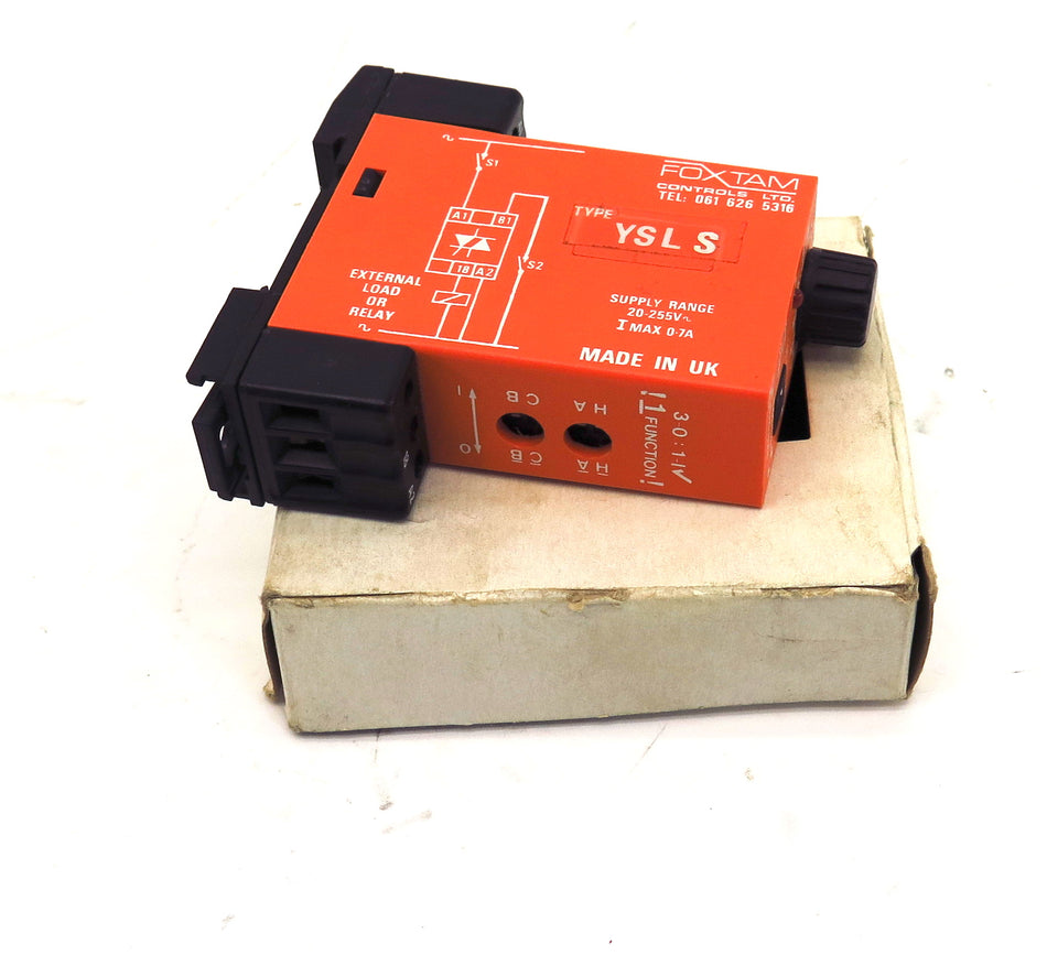 Foxtam Controls Leveltec Adjustable Relay YSLS - Advance Operations