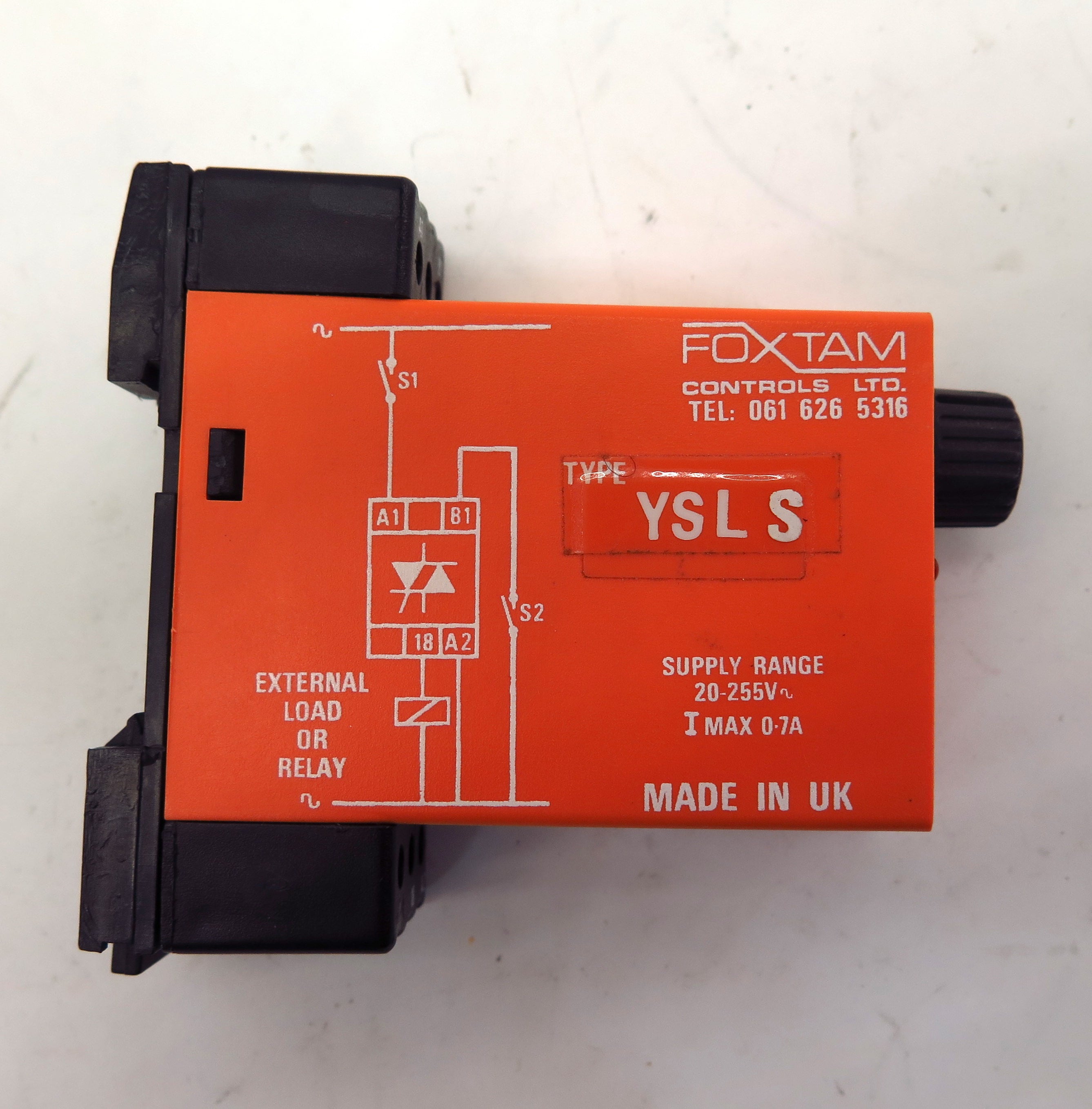 Foxtam Controls Leveltec Adjustable Relay YSLS - Advance Operations
