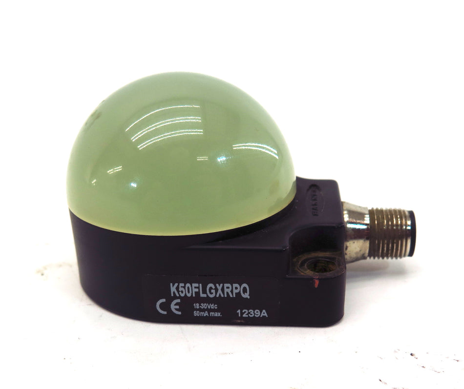 Banner Flat Mount Domed Indicator Light K50FLGXRPQ - Advance Operations