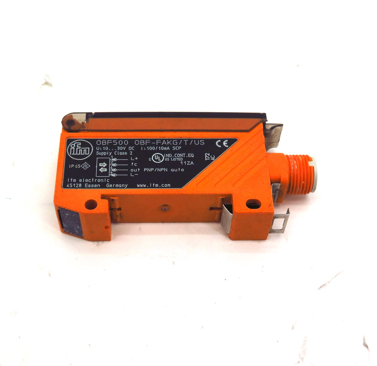 IFM Photoelectric Sensor Fiber-Optic Amplifier OBF500  OBF-FAKG/T/US - Advance Operations